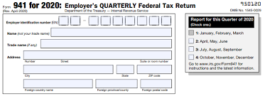 Irs Finalizes Updates To Form 941 For Covid 19 Tax Credits Erp Software Blog