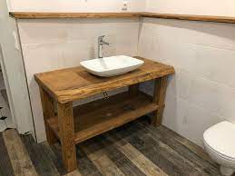Guten Tag Ich Bin Der Holzwurm Und Biete Unter Anderem Waschtische Oder Waschtischplatten Aus Eiche Buche Holztisch Waschbecken Waschtischplatte Waschtisch