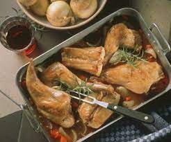 Geschmortes Kaninchen Auf Italienische Art Rezept Rezepte Einfache Gerichte Warmes Essen
