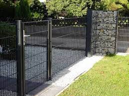 Gartenzaun Aus Metall Zaun Garten Gartenzaun Doppelstabmattenzaun