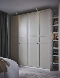 Pax Wardrobe White Flisberget Light Beige 78 3 4x23 5 8x93 1 8 Ikea Ikea Pax Wardrobe Ikea Wardrobe Build A Closet