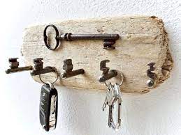 Maritime Treibholzschlusselbrett 5 Haken Hak Hak Haken Maritime Tapis Treibholzschlusselbrett Driftwood Decor Driftwood Crafts Driftwood
