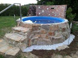 Swimming Pool Garten Gartengestaltung Ideen Whirlpool Garten