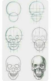 Super Drawing Tutorial Step By Step Fantasy Ideas Skull Drawing Skulls Drawing Art Drawings Sketches