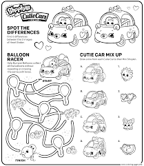 Sure crayons are great, but make your coloring extra with these awesome which coloring pages are your favorite? Shopkins Qt Cars Coloring Activity Coloring Pages Printable