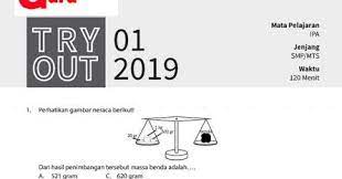 Soal Try Out Ipa Kelas 9 Dan Kunci Jawaban Tahun 2019 2020 Ipa Psikotropika Pengikut