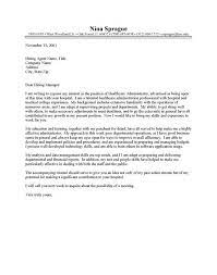 Health Care Administrator Cover Letter Resume Cover Letter Cover Letter For Resume Cover Letter Sample Resume Cover Letter Template