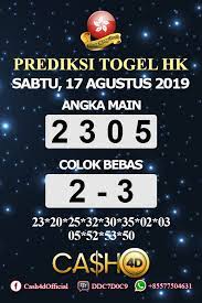 Prediksi Togel Hongkong Sabtu 17 Agustus 2019 Rabu 19 Juni Minggu