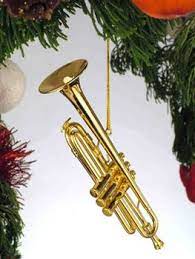 Trumpet Christmas Ornament Ornaments Broadway Gifts Personalized Christmas Ornaments