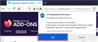 How To Enable The Kaspersky Protection Extension In Google Chrome Mozilla Firefox And Microsoft Edge Based On Chromium