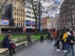 Leicester square is a pedestrian square and adjoining section of road in the west end of london, england. Iconic Film Character Statues Unveiled In Leicester Square Londonist