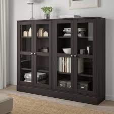 Havsta Vitrine Dunkelbraun Ikea Osterreich In 2021 Glazen Deur Woonkamerkasten Deur Glas