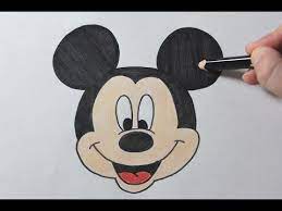 How To Draw Mickey Mouse Easy Drawing Tutorial Mickey Mouse Drawings Mickey Drawing Mickey Mouse Drawing Easy