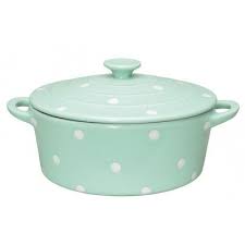 Greengate Auflaufform Rund Mit Deckel Mint Dot Oven Casserole White Placemats Casserole Dishes