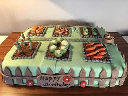 Garten Torte Torten Fondant