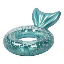 Luxe Pool Ring Mermaid In 2021 Mermaid Pool Float Mermaid Pool Inflatable Pool Floats