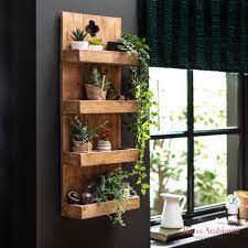 Massives Wandregal Aus Teakholz Riess Ambiente De Wandregal Holz Kuchen Wandregal Dekorative Wandregale