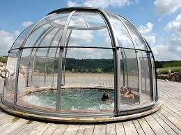 Spa Dome Orlando Relax Und Erholung Unter Einem Schiebedach Whirlpool Pavillon Pool Spa Gartenpools