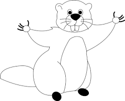 How To Draw Cartoon Groundhogs And Woodchucks Drawing Tutorial How To Draw Step By Step Drawing Tutorials Cartoon Drawings Animal Doodles Drawings
