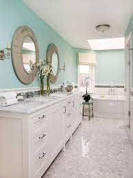 Nature Inspired Bathroom Makeovers Best Bathroom Colors Bathroom Color Schemes Aqua Bathroom From cozy neutrals to bright and bold, paint colors for bathrooms can make a difference.