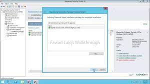 How To Create Standalone Package For Kaspersky Endpoint Security Along With Network Agent Youtube