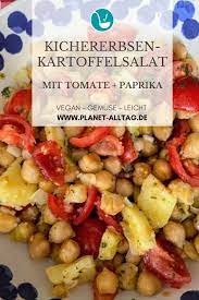 Kichererbsen Kartoffelsalat Veganes Party Salat Rezept Warm Oder Kalt Rezept Kartoffelsalat Kichererbsen Rezepte