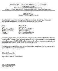 Pin Di Contoh Surat Indonesia