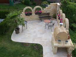 Platten Travertin Medium Select Jonastone Naturstein Mediteraner Garten Garten Landschaftsbau Mediterraner Garten