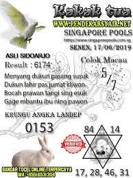 Syair Togel Singapore Hari Ini 17 Juni 2019 Mei 11 April Yen
