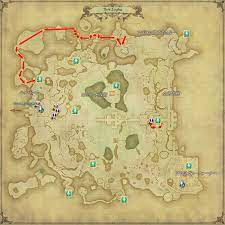 Ff14 ギラバニア湖畔地帯 風脈マップ 紅蓮のリベレーター 例のff14 Blog