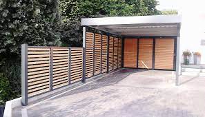 Carport Mit Integriertem Sichtschutz Kein Problem Wir Setzen Ihre Wunsche Fur Den Traum Carport Um In Diesem Fall W Garage Dekorieren Carport Pergola Design
