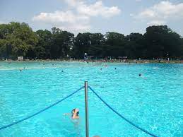 The Outdoor Pool At Fischstein Frankfurt One Of The Biggest Swimming Pools I Have Ever Seen Big Swimming Pools Outdoor Pool Pool