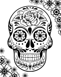Free printable coloring pages for children that you can print out and color. Sugar Skull Coloring Pages Best Coloring Pages For Kids