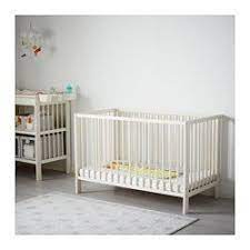 Gulliver Crib White 27 1 2x52 Ikea Ikea Crib Ikea Mattress Cribs
