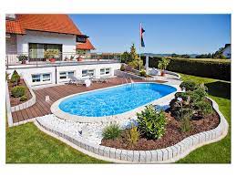 Styropool Ovalform Becken 1 50m Tief 3 50x6 00m Ovaler Pool Pool Selber Bauen Swimming Pool