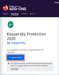 How To Enable The Kaspersky Protection Extension In Google Chrome Mozilla Firefox And Microsoft Edge Based On Chromium