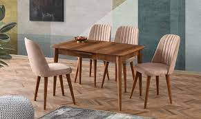 Mobilya 424 Nara Mutfak Masa Takimi Acilir Krem Sandalye In 2021 Furniture Home Decor Dining Chairs