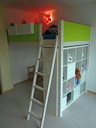 Hochbett Aus Konstruktionsholz Hochbett Selber Bauen Kinder Zimmer Selber Bauen Einrichtung