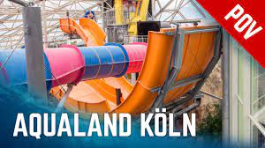 Alle Rutschen Im Aqualand Koln All Water Slides Onride 2016 Version Youtube