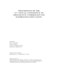 Http Sigmaa Maa Org Rume Rume Xv Proceedings Volume 2 Pdf