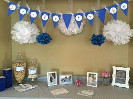 Something Blue Bridal Shower Free Printable Swimming Sideways Bridal Shower Blue Bridal Shower Wedding Shower Decorations