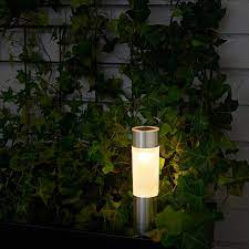 Ikea Solvinden Led Solar Powered Light Cylinder Aluminium Colour Easy To Use Because No Cords Or Plu Solar Powered Lights Solar Power Solar Energy Panels