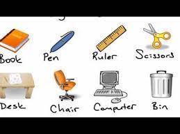 16 Classroom Objects Ingilizce Sinif Esyalari Youtube