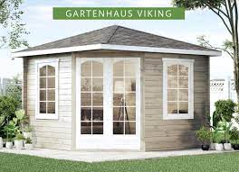 Gartenhaus Aussen Gestalten Wie Ware Es Denn Mit Dem Gartenhaus Viking In Dieser Schonen Farbe Gartenhaus 5 Eck Gartenhaus Haus Gartenhaus