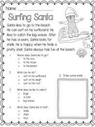 Christmas Free Christmas Reading Comprehension Christmas Reading Kindergarten Reading