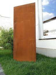 Gartendeko Edelrost Sichtschutz Metall Sichtschutzwand Gartenzubehor Rost 180cm In Garten Amp Terras Edelrost Sichtschutz Sichtschutzwande Sichtschutz Metall