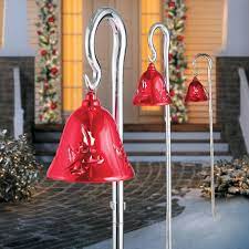 Ring In The Holiday Season With Pathway Markers That Play Music Sensor Activated Outdoor Christmas Decorations Outdoor Christmas Christmas Lights Indoor Decor