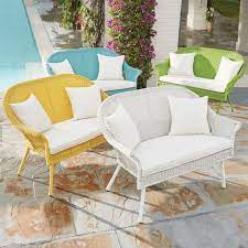 Roma Loveseat Outdoor Chairs Brylane Home Outdoor Rocking Chairs Love Seat Outdoor Furniture Sets