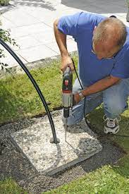Zapfsaulenrohr Und Zuleitung Mit Bogen Verbinden Am Ende Vom Abzweig Fur Die Zapfsaule Den Boden Wasserzapfsaule Garten Wasserhahn Garten Wasserleitung Garten
