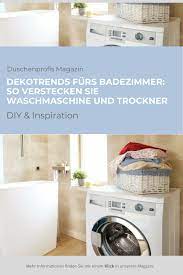 Dekotrends Furs Badezimmer So Verstecken Sie Waschmaschine Und Trockner Waschmaschine Trockner Auf Waschmaschine Wasche